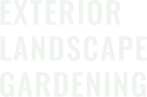 Exterior Landscape gardening